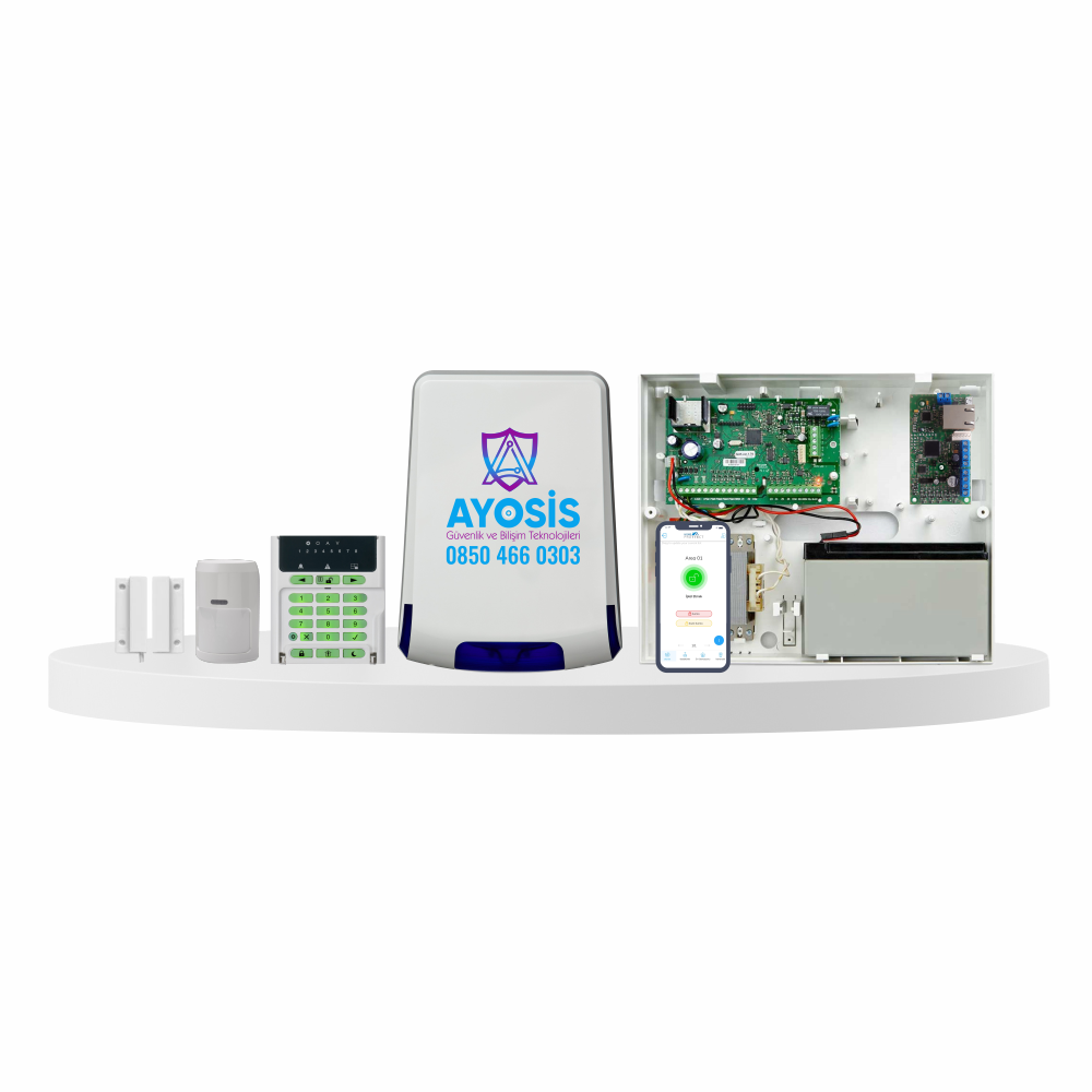 Teletek Eclipse 8 Plus Kablolu Network Modüllü Set