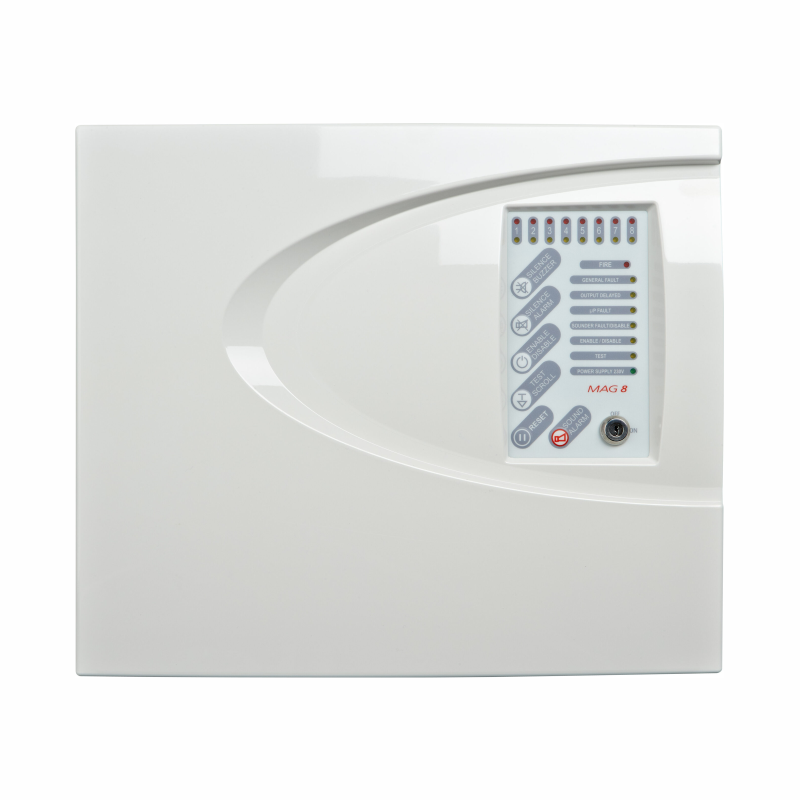 Teletek MAG8 Konvansiyonel Yangın Alarm Paneli