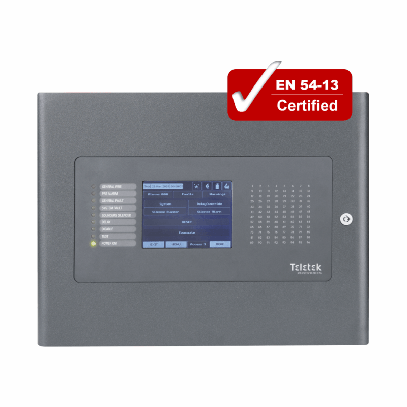 Teletek IRIS PRO 4Loop Adresli Yangın Paneli