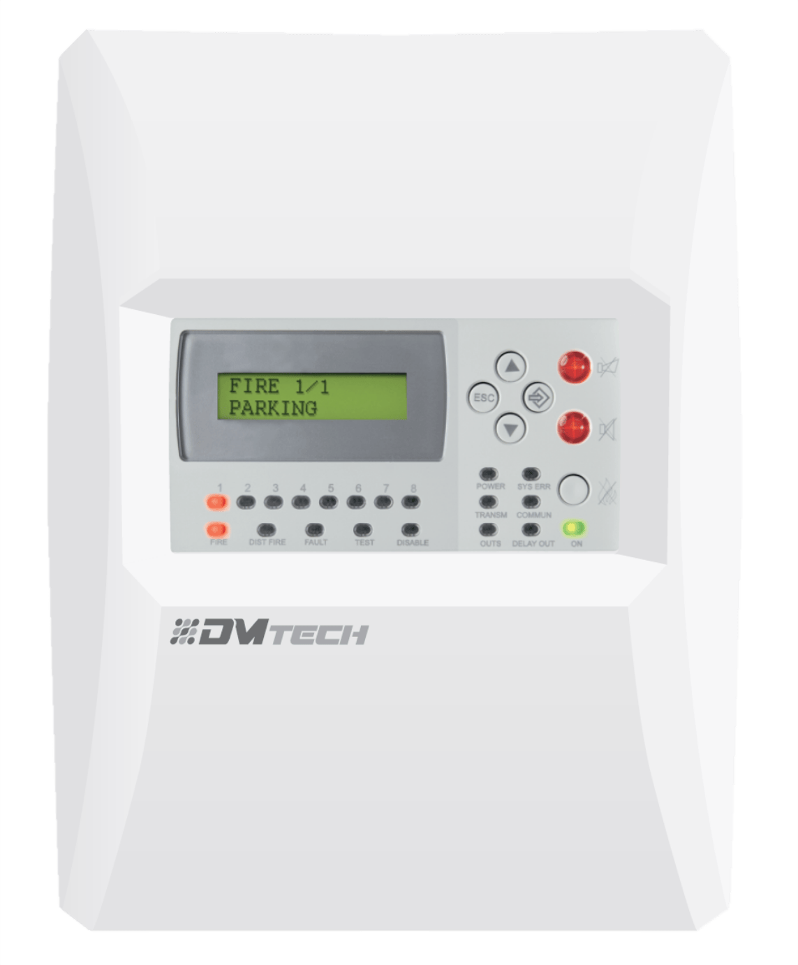 Dmtech FP9000-4 Bölge Konvansiyonel Yangın Alarm Paneli