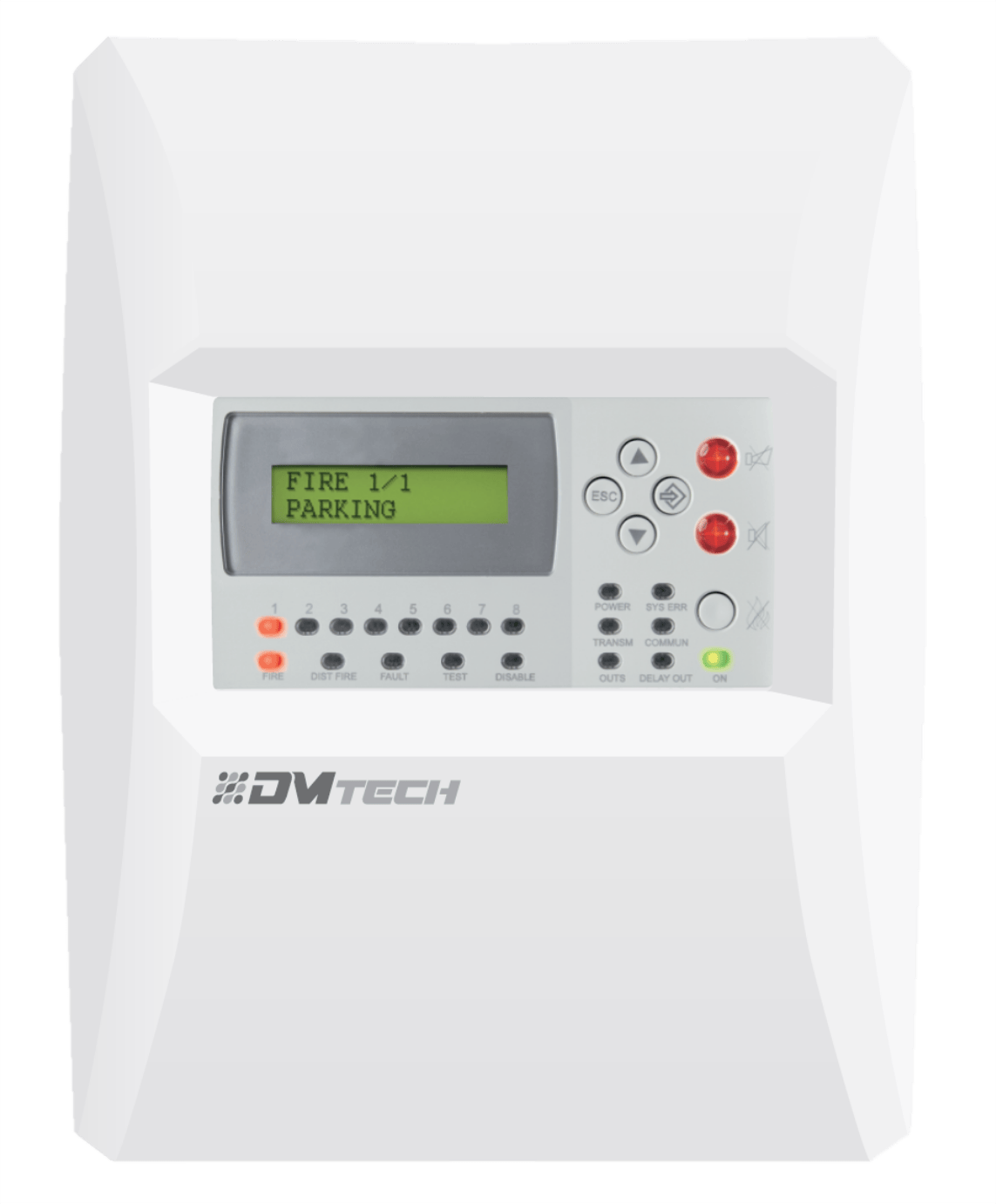 Dmtech FP9000-4 Bölge Konvansiyonel Yangın Alarm Paneli