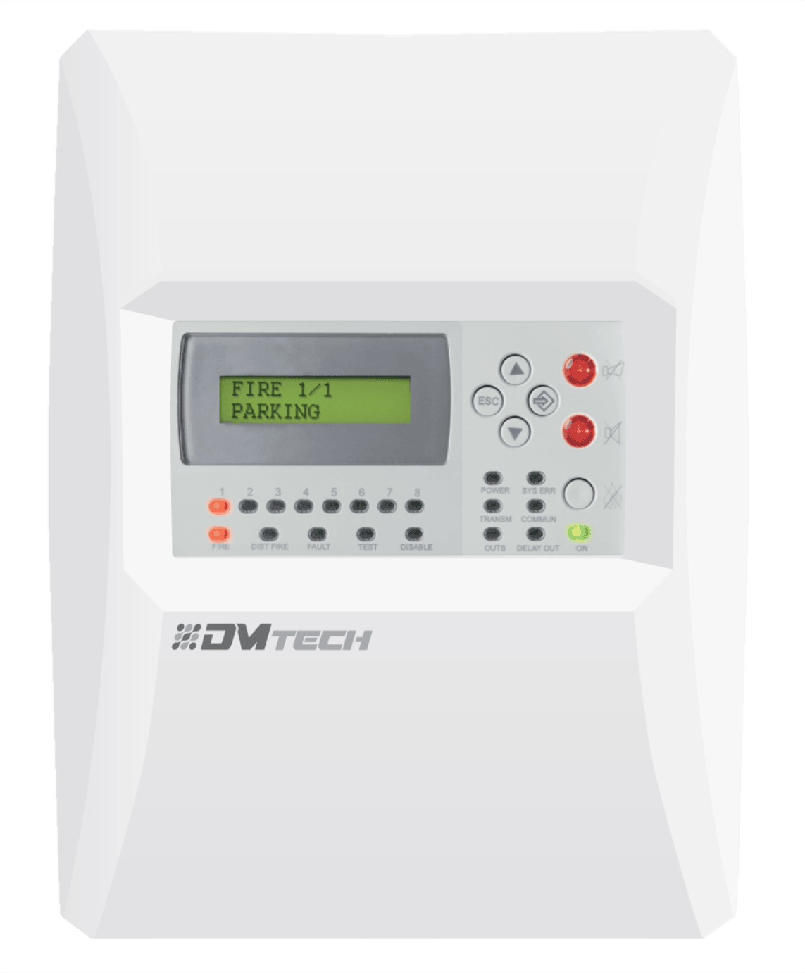 Dmtech FP9000-8 Bölge Konvansiyonel Yangın Alarm Paneli