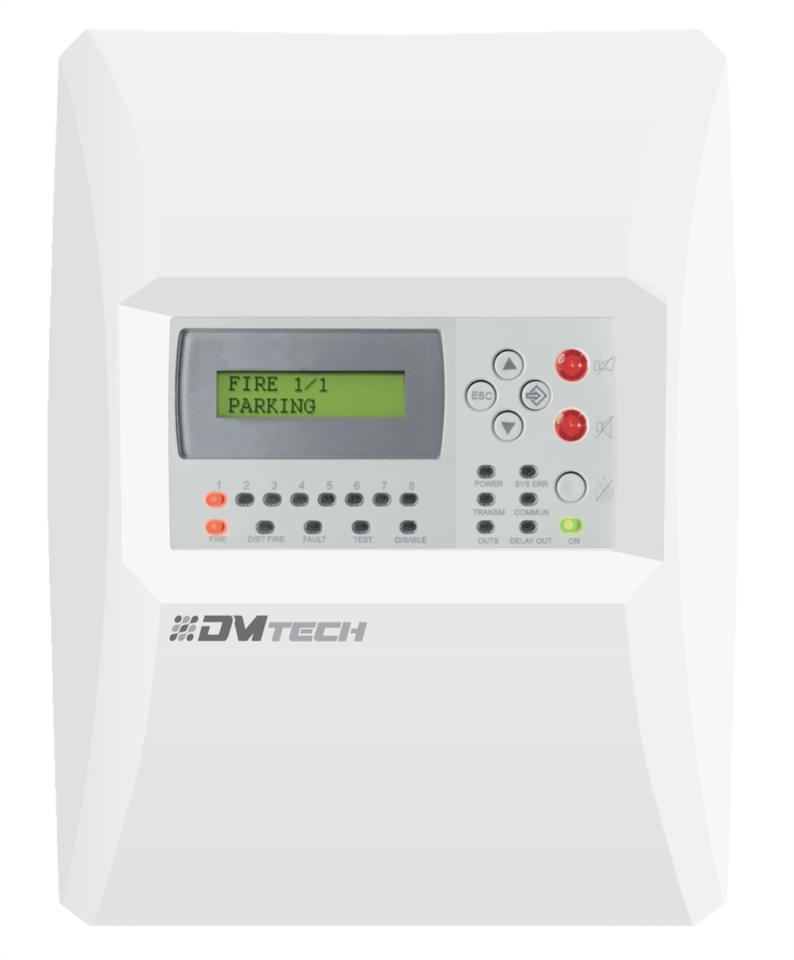 Dmtech FP9000-8 Bölge Konvansiyonel Yangın Alarm Paneli